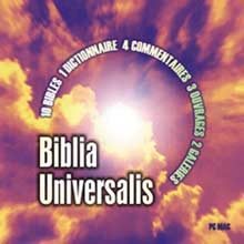 BIBLIA UNIVERSALIS - NOUVEAU DICTIONNAIRE BIBLIQUE CDROM