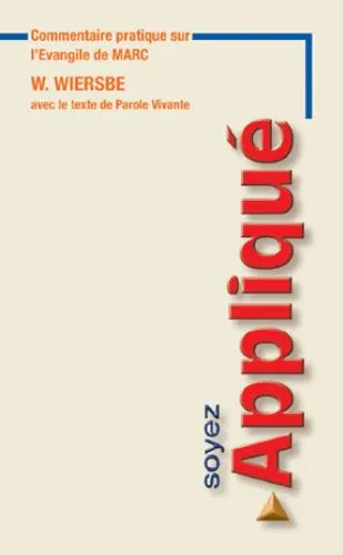 SOYEZ APPLIQUES - MARC
