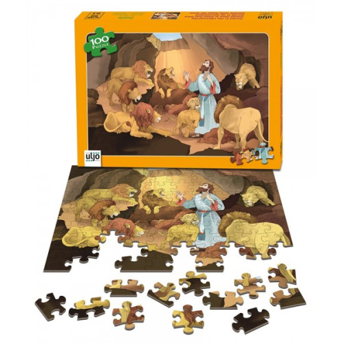 PUZZLE DANIEL DANS LA FOSSE AUX LIONS 100 PIECES
