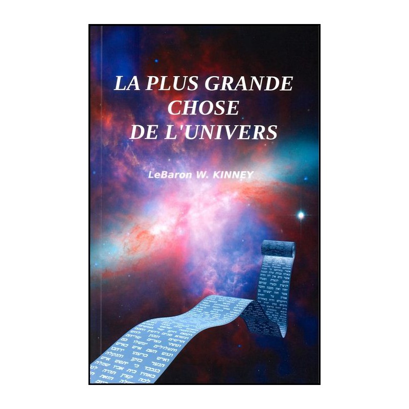 PLUS GRANDE CHOSE DE L'UNIVERS (LA)