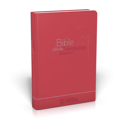 BIBLE D'ETUDE THOMPSON 21 SELECTION, COUVERTURE SOUPLE ROUGE