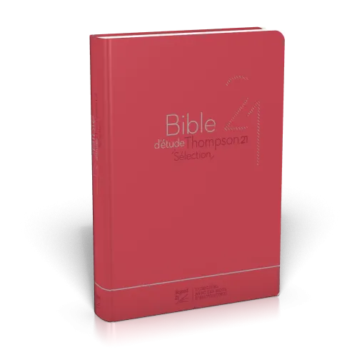 BIBLE D'ETUDE THOMPSON 21 SELECTION, COUVERTURE SOUPLE ROUGE