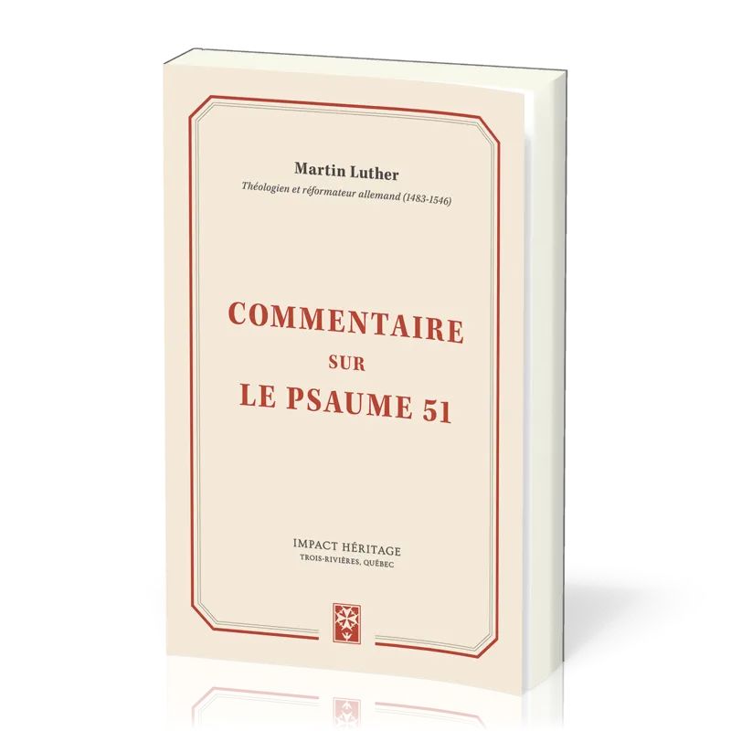 COMMENTAIRE SUR LE PSAUME 51