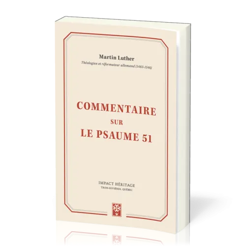 COMMENTAIRE SUR LE PSAUME 51