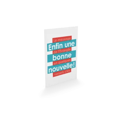 ENFIN UNE BONNE NOUVELLE!