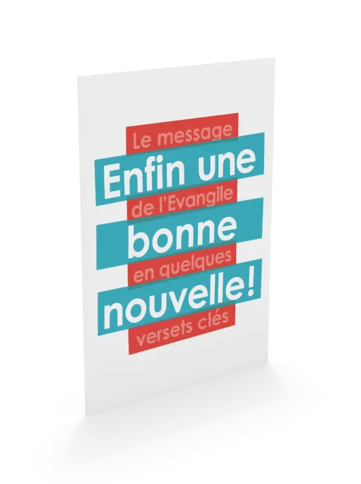 ENFIN UNE BONNE NOUVELLE!