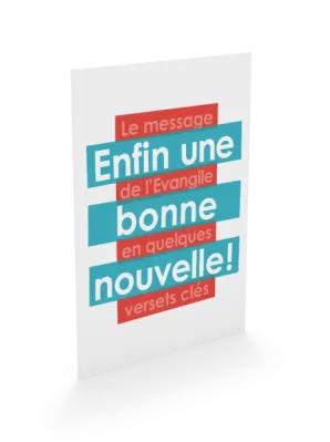 ENFIN UNE BONNE NOUVELLE!