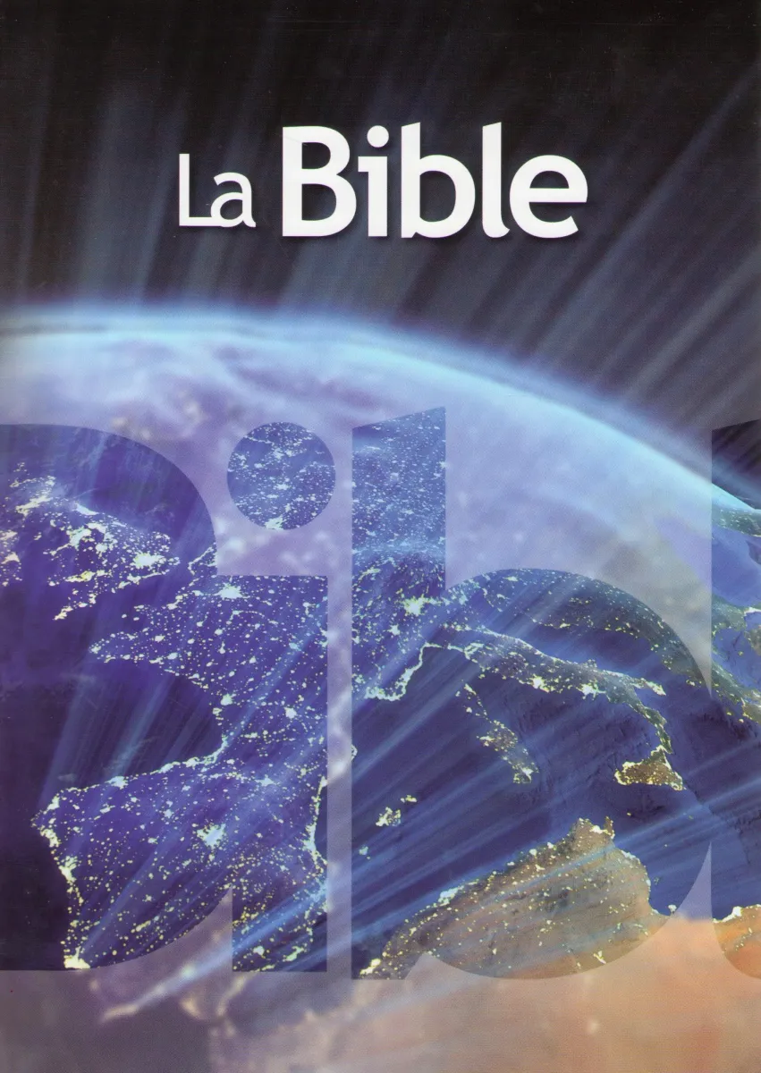 BIBLE SEGOND NEG GROS CARACTERES. SOUPLE. COUV. ILLUSTREE