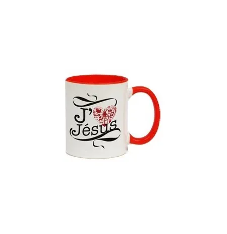 MUG BLANC - J'AIME JESUS V. 2
