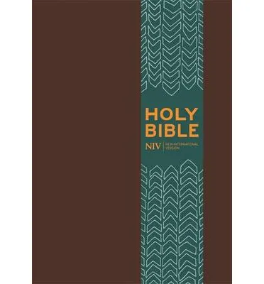 Anglais, Bible NIV, pocket brown imitation leather