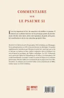 COMMENTAIRE SUR LE PSAUME 51