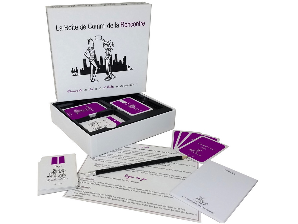 BOITE DE COMM' DE LA RENCONTRE (LA) - DECOUVERTE DE SOI ET DE L'AUTRE EN PERSPECTIVE ! - JEU