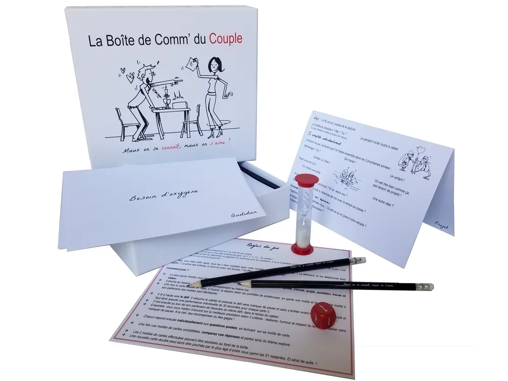 Boîte de Comm' du Couple (La) - Nouvelle édition - Mieux on se connaît, mieux on s'aime !