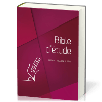 Bible du Semeur 2015 étude rigide rouge