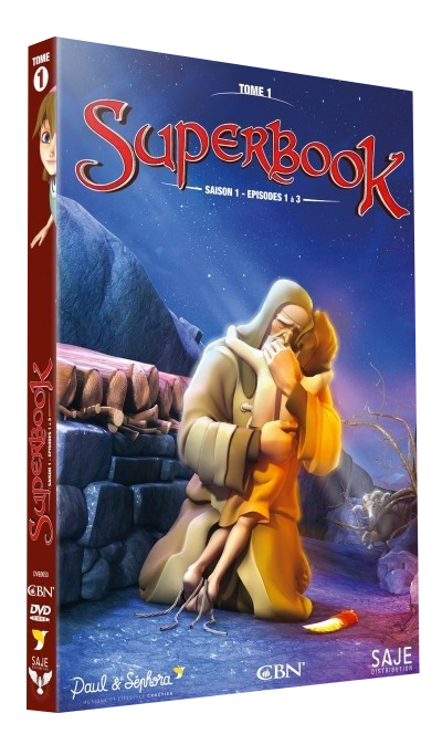 Superbook - Tome 1 (Saison 1, épisodes 1 à 3) - DVD