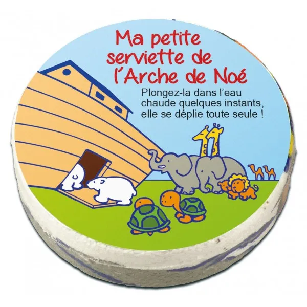 Serviette d'invité Arche de Noé