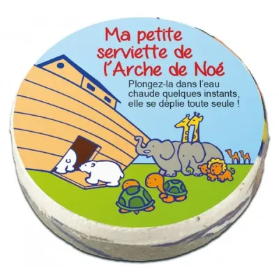 Serviette d'invité Arche de Noé