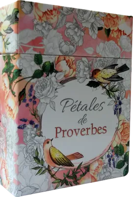 Pétales de Proverbes - 44 cartes à colorier
