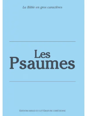 PSAUMES TRES GROS CARACTERES