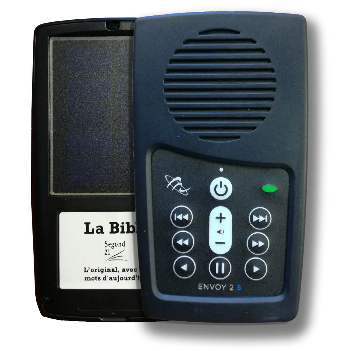 Lecteur audio solaire de Bible Segond 21 - Ecouteurs et câble de chargement inclus