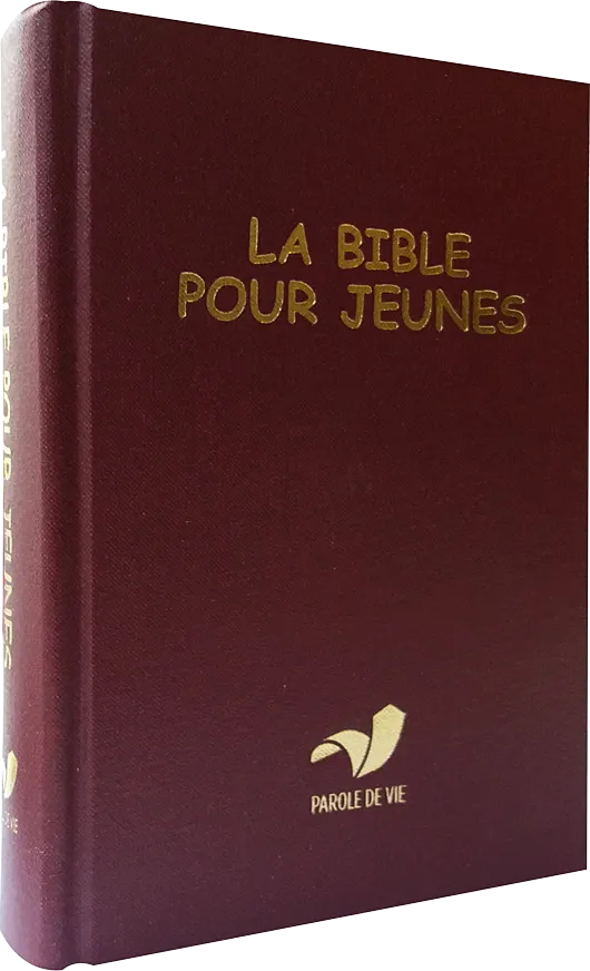 Bible Parole de vie pour jeune relié, bordeaux