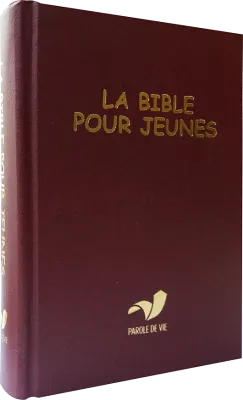 Bible Parole de vie pour jeune relié, bordeaux