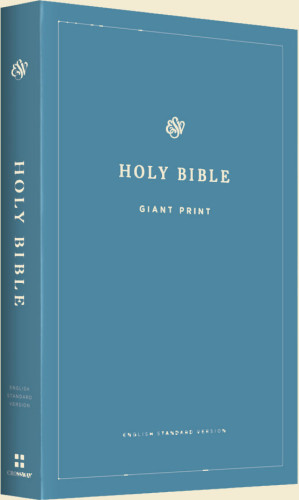Anglais, Bible ESV, large print - Holy Bible