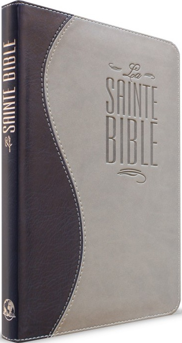 BIBLE SEGOND ESAIE 55 PU DUO F.E. BLEU NUIT/GRIS 384