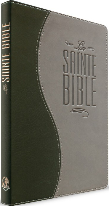 BIBLE SEGOND ESAIE 55 PU DUO VERT/GRIS 317