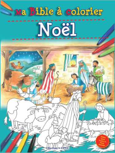 Ma Bible à colorier - Noël