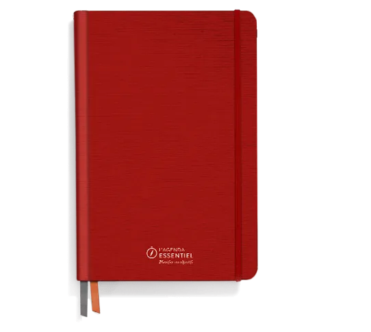 Agenda Essentiel, rouge (L')