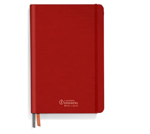 Agenda Essentiel, rouge (L')