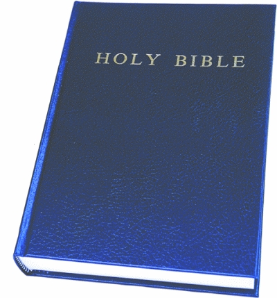 ANGLAIS BIBLE KJV  MOYEN FORMAT RIGIDE BLEUE