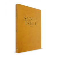 Bible 911 Confort, souple, ocre, or