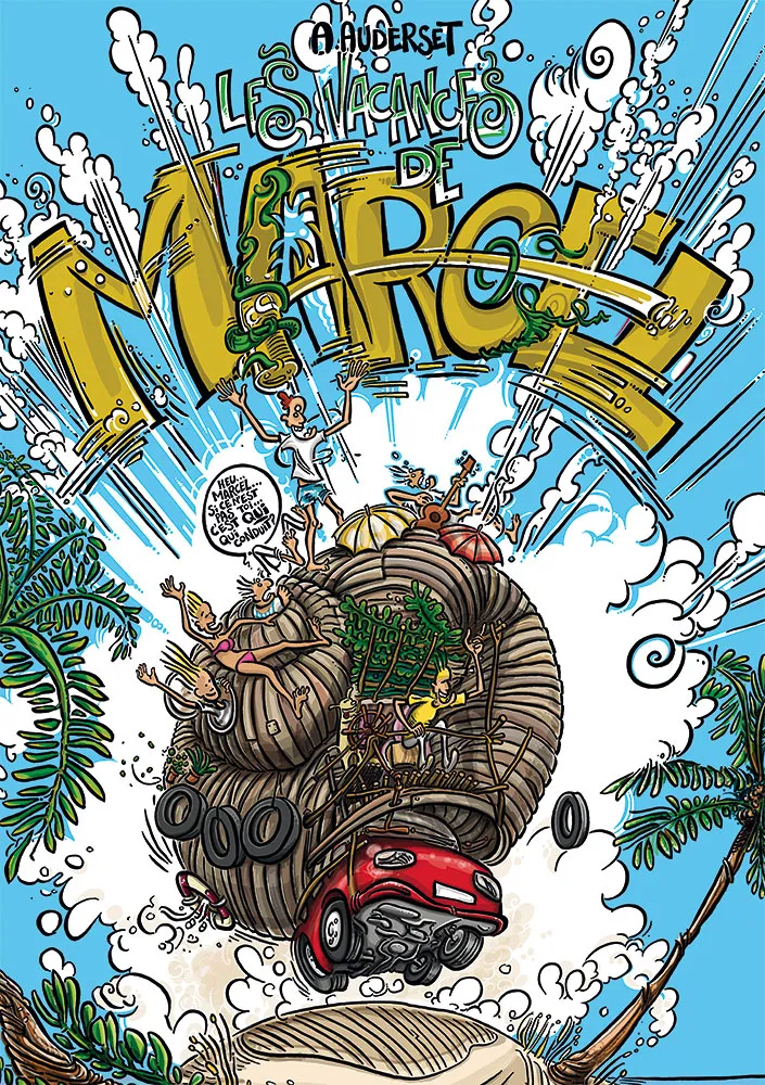 Vacances de Marcel (Les) - Volume 2 - BD