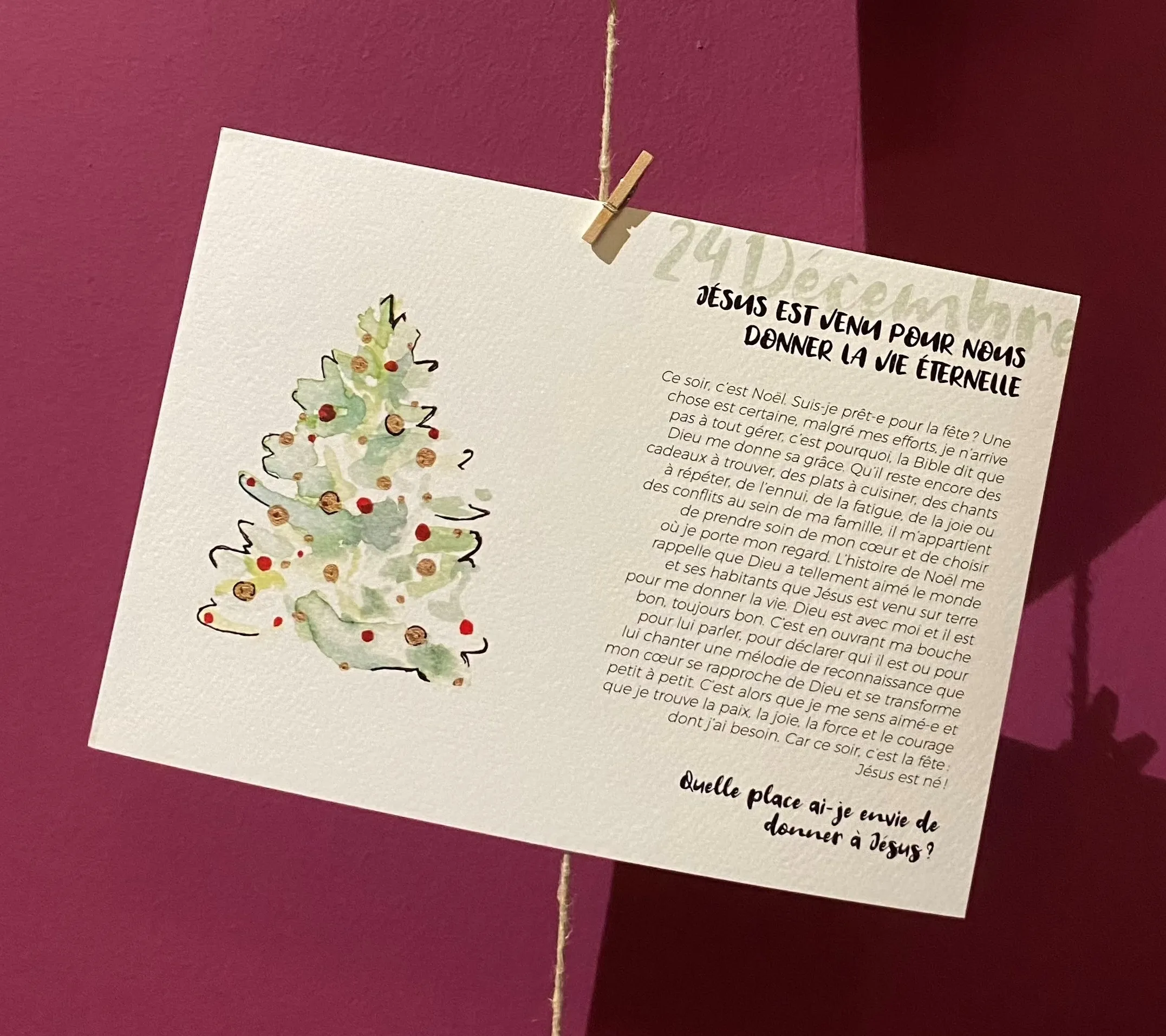 Calendrier de l'avent - 24 jours pour redécouvrir Noël