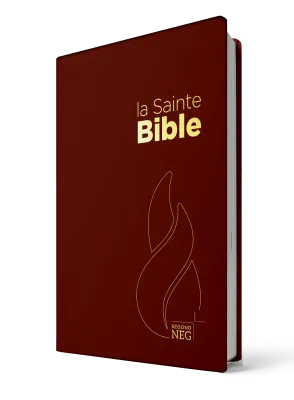 Bible NEG compact PCV grenat
