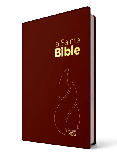 Bible NEG compact PCV grenat