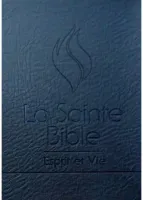 Bible Esprit et vie Editions Black out PU noir Louis Segond 1910