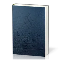 Bible Esprit et vie Editions Black out PU noir Louis Segond 1910