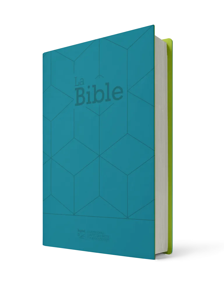 Bible Segond 21 compacte - Couverture souple Vivella vert