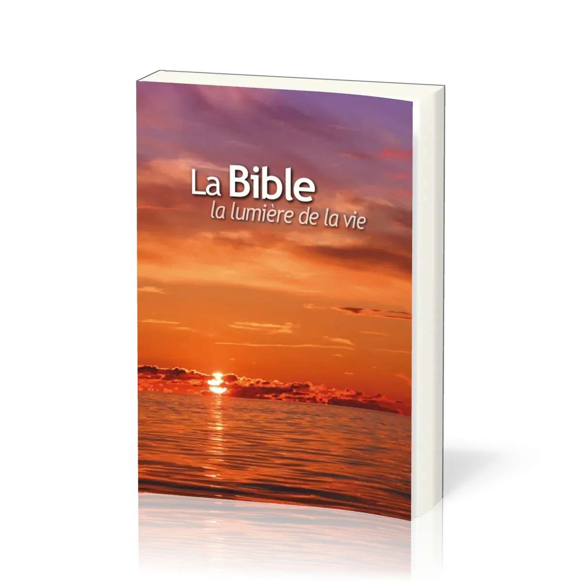 BIBLE LA LUMIERE DE LA VIE - COUVERTURE ORANGE