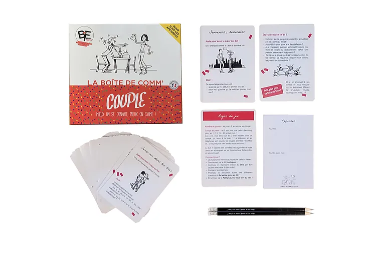 Boîte de Comm' du Couple (La) - Nouvelle édition - Mieux on se connaît, mieux on s'aime !