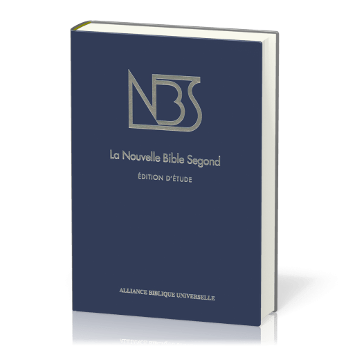 Bible NBS - étude - Rigide bleue