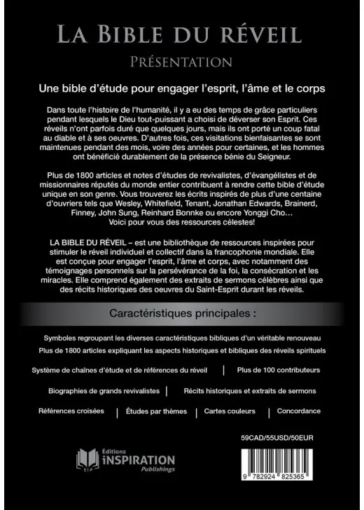 Bible du réveil Segond révisée