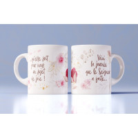 Tasse Voici la journée que le Seigneur a faite