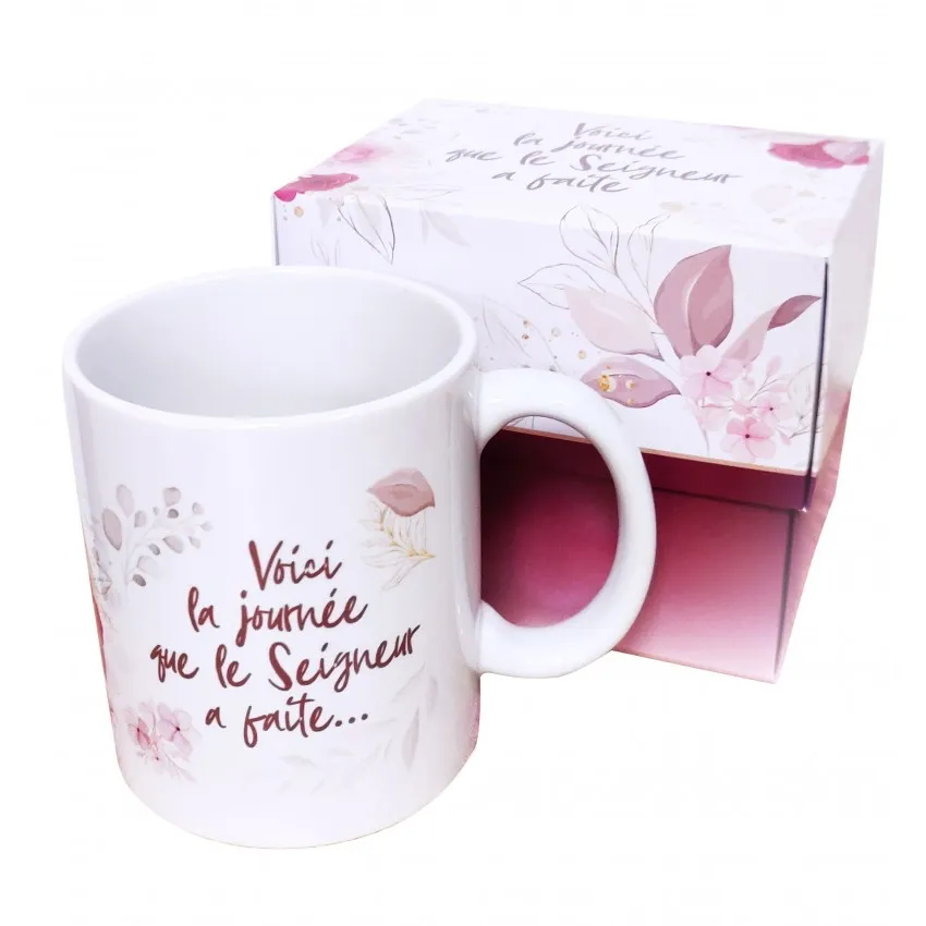 Tasse Voici la journée que le Seigneur a faite