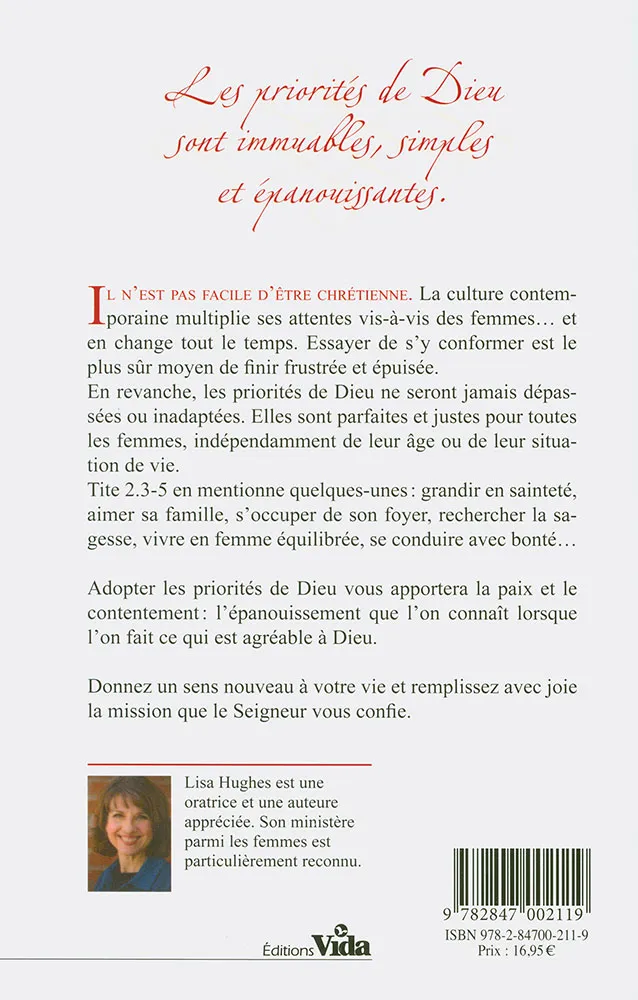 PRIORITES DE DIEU POUR LA FEMME D'AUJOURD'HUI (LES)