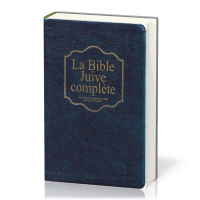 Bible juive complète (La) - souple similicuir bleu nuit tranche or onglets