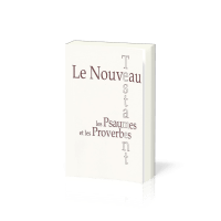 Nouveau Testament & Psaumes et Proverbes - poche - blanc